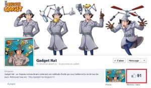 Facebook Gadget Hat