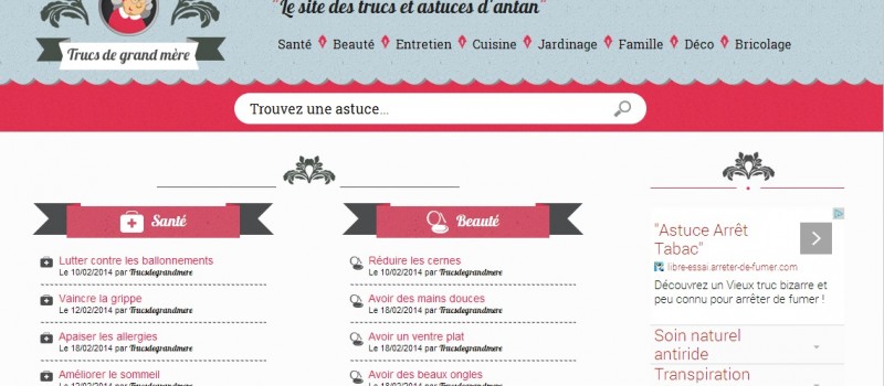 L’expérience d’une refonte : le cas « Trucs de grand-mère »